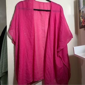 Women's Pink Swim Coverup